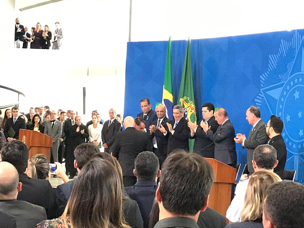P&D Brasil na cerimônia de transição do ministro-chefe da Casa Civil no Palácio do Planalto