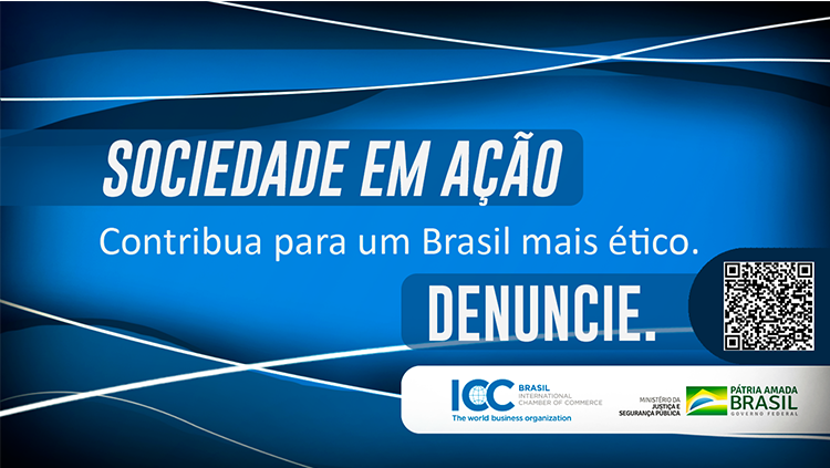 Parceria entre MJSP e a ICC Brasil resulta em canal para receber denúncias de atos ilícitos