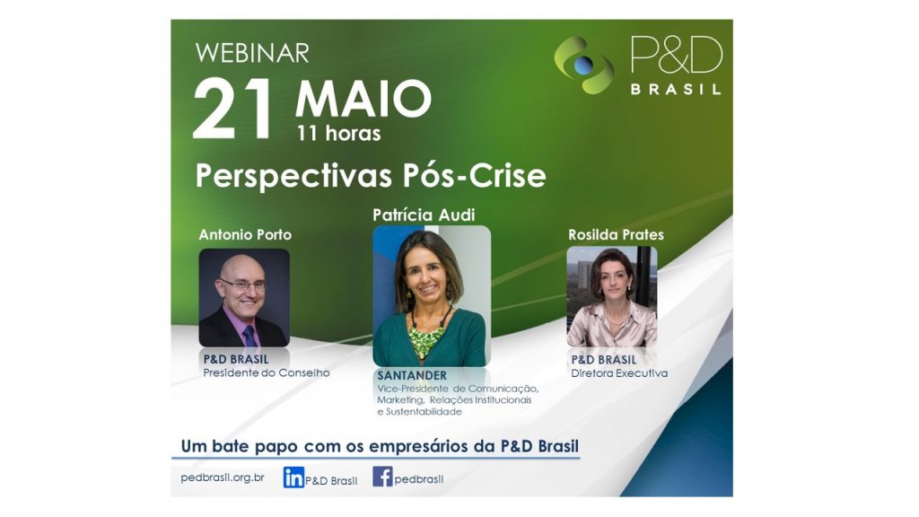 2° Webinar P&D Brasil – Perspectivas Pós-Crise
