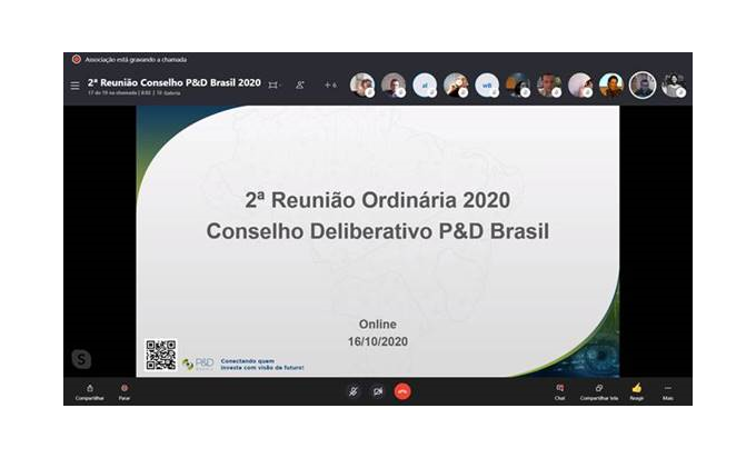 2ª Reunião 2020 do Conselho Deliberativo P&D Brasil