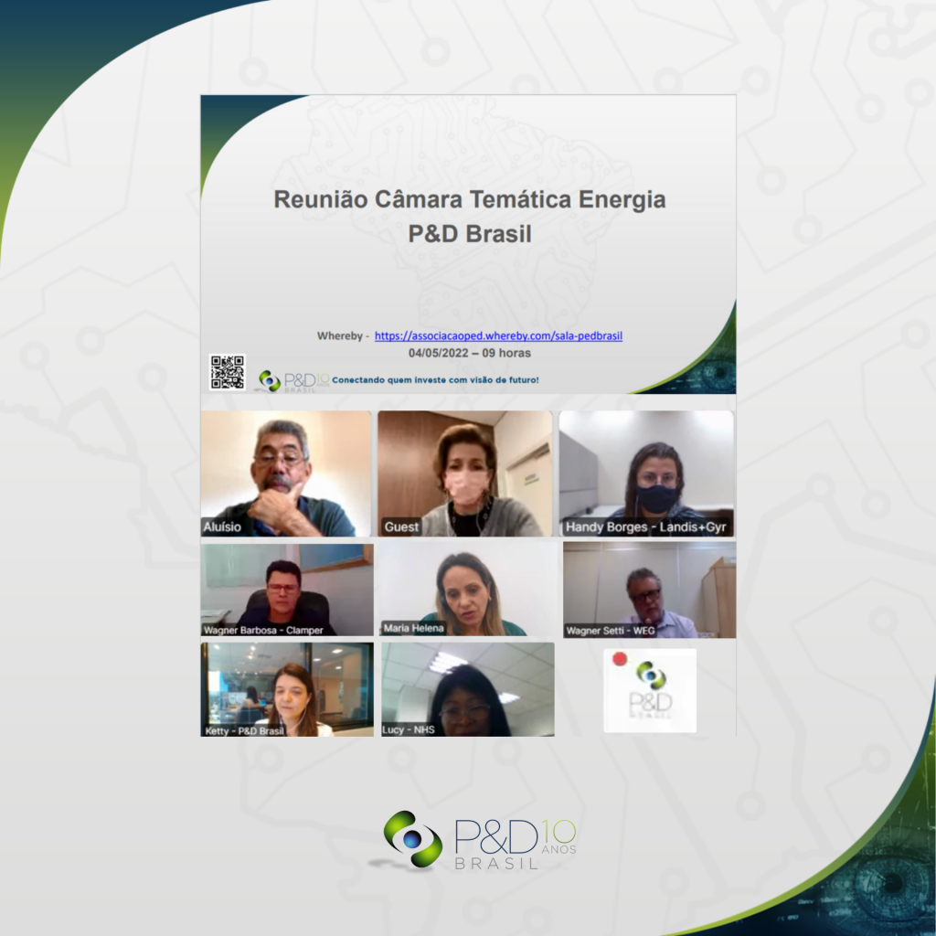 Reunião Câmara Temática Energia P&D Brasil