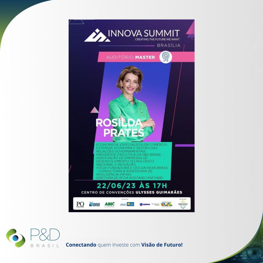 Rosilda Prates palestra na Conferência Innova Summit 2023