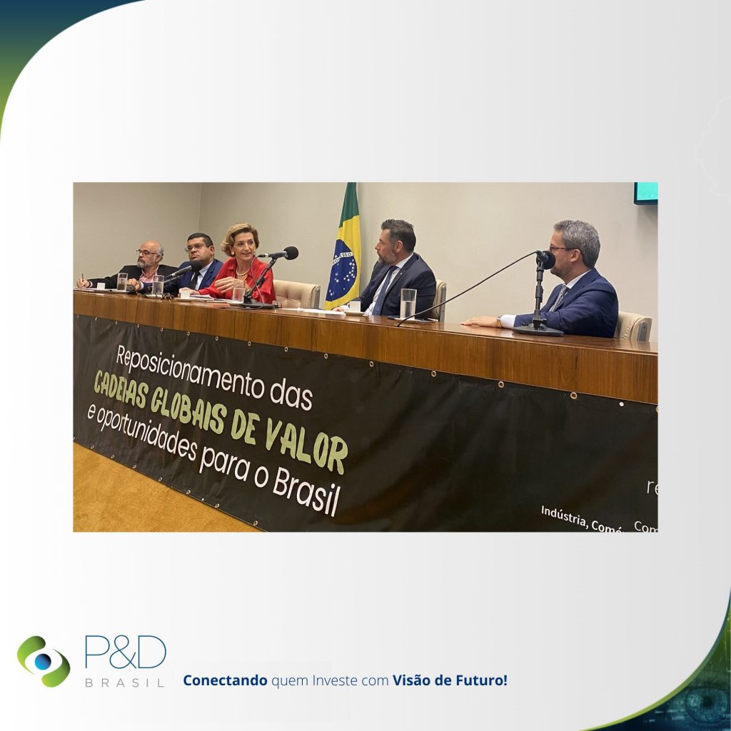 P&D Brasil no Seminário Reposicionamento das Cadeias Globais de Valor e Oportunidades para o Brasil na Câmara dos Deputados