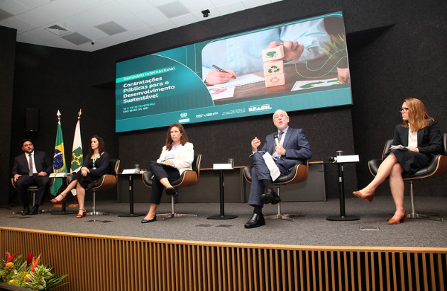 Seminário Internacional de Contratações Públicas para o Desenvolvimento Sustentável – MGI
