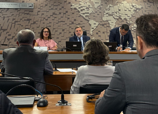 Audiência Pública na Comissão de Ciência e Tecnologia com a Ministra Luciana Santos