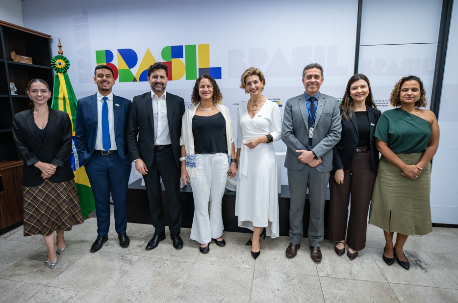 P&D Brasil em audiência com a Ministra do MCTI Luciana Santos